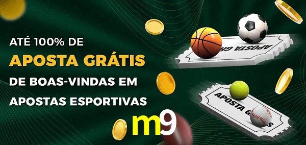 m9 Ate 100% de Aposta Gratis