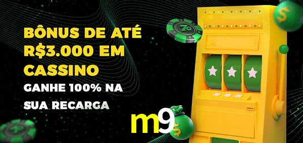 m9 melhor bônus de depósito